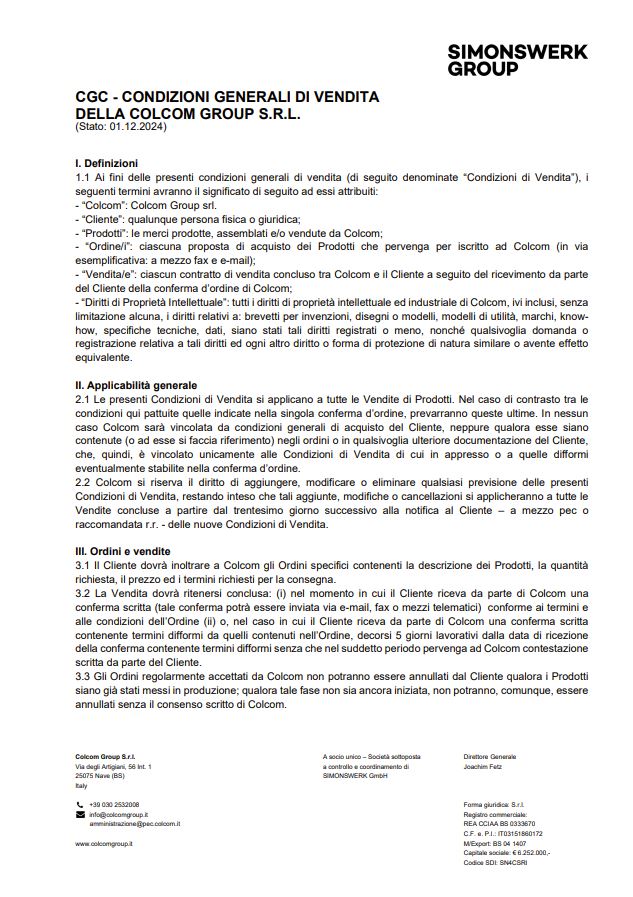 Colcom Group S.r.l.
